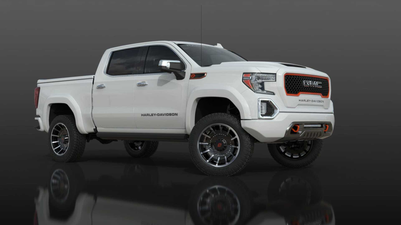 Illustration for article titled The 2020 Harley-Davidson GMC Sierra Proves Just Because You Have No Taste Doesn't Mean You Have To Buy Ford
